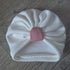 Turban nœud , buns ou simple en Polaire alpine- Oeko-Tex